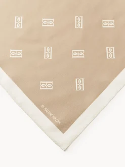 By Malene Birger Scarves^Monnis Silk Scarf Dark Sand