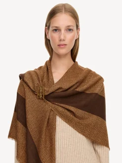 By Malene Birger Other Accessories^Mono Large -tone Brooch Gold