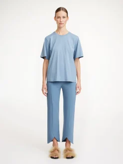 By Malene Birger Trousers^Normann High-waist Trousers Infinity