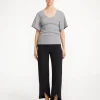 By Malene Birger Trousers^Normann High-waist Trousers Black