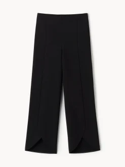 By Malene Birger Trousers^Normann High-waist Trousers Black