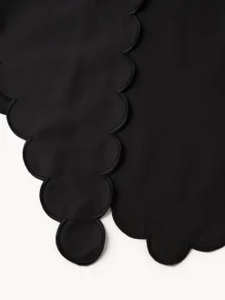 By Malene Birger Scarves^Orilla Organic Cotton Scarf Black