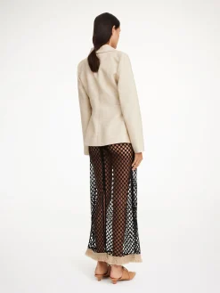 By Malene Birger Skirts^Palema Crochet Maxi Skirt Black