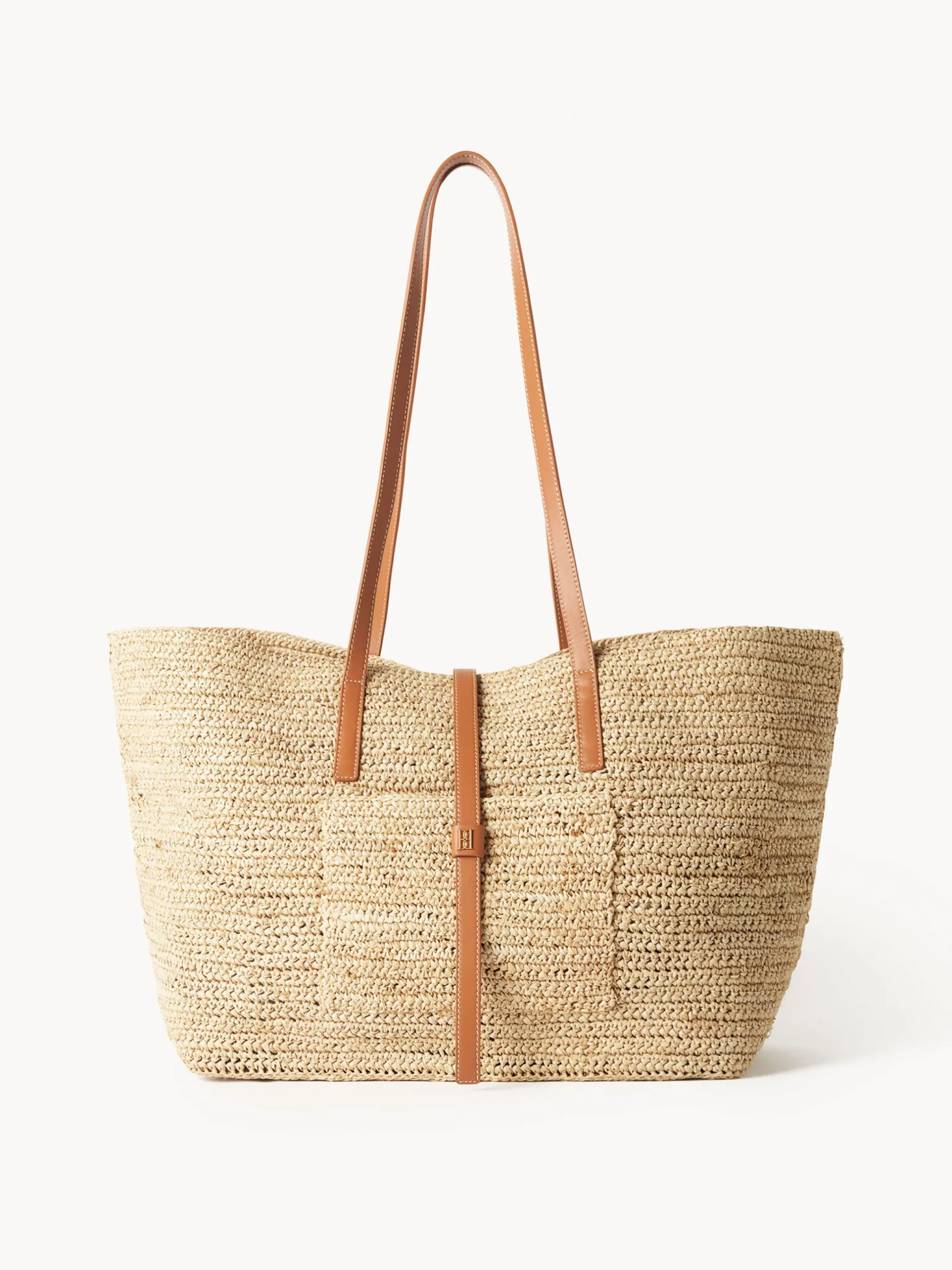 By Malene Birger Bags^Palla Straw Tote Bag Light Camel