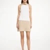 By Malene Birger Skirts | Knitwear^Pamille Mini Skirt Oyster Gray