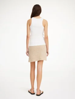 By Malene Birger Skirts | Knitwear^Pamille Mini Skirt Oyster Gray