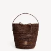 By Malene Birger Bags^Pammas Straw Handbag Bison