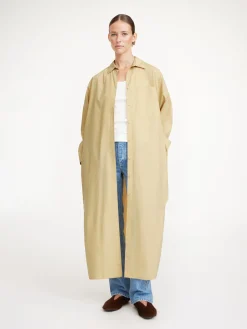 By Malene Birger Dresses^Perros Organic Cotton Dress Dark Sand