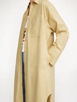 By Malene Birger Dresses^Perros Organic Cotton Dress Dark Sand