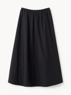 By Malene Birger Skirts^Pheobes Organic Cotton Skirt Black