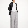 By Malene Birger Trousers^Pisca Organic Cotton Trousers Navy stripe
