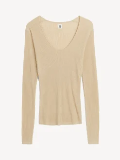By Malene Birger Knitwear^Rinah Top Wood