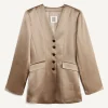 By Malene Birger Blazers^Rinnah Single-breasted Blazer Shitake