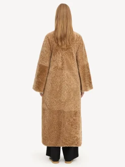By Malene Birger Coats & Jackets^Sandras Shearling Coat Tobacco Brown