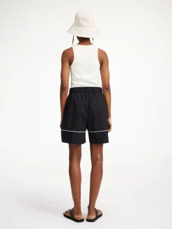 By Malene Birger Shorts^Siara Organic Cotton Shorts Black