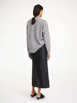 By Malene Birger Skirts^Simoas Leather Skirt Black