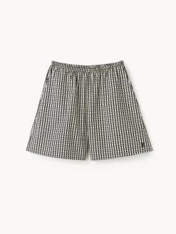 By Malene Birger Shorts^Siona Organic Cotton Shorts Black monogram