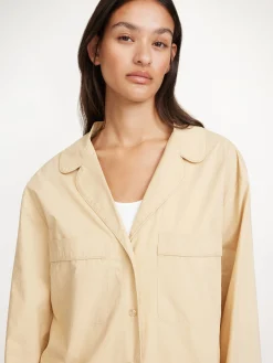 By Malene Birger Shirts & Blouses^Sionne Organic Cotton Shirt Dark Sand