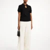 By Malene Birger Knitwear^Talallia Top Black