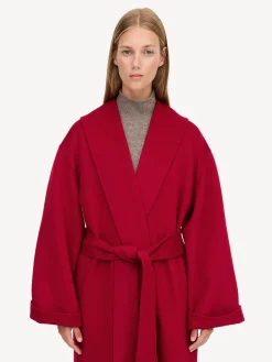 By Malene Birger Coats & Jackets^Trullem Wool Coat Jester Red