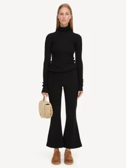 By Malene Birger Trousers^Vilanna High-waist Trousers Black