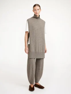 By Malene Birger Knitwear^Zania Oversized Knit Bib Tehina