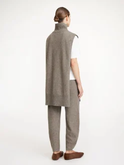 By Malene Birger Knitwear^Zania Oversized Knit Bib Tehina