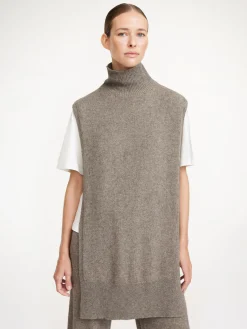 By Malene Birger Knitwear^Zania Oversized Knit Bib Tehina