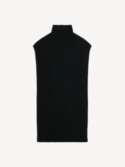 By Malene Birger Knitwear^Zania Oversized Knit Bib Black