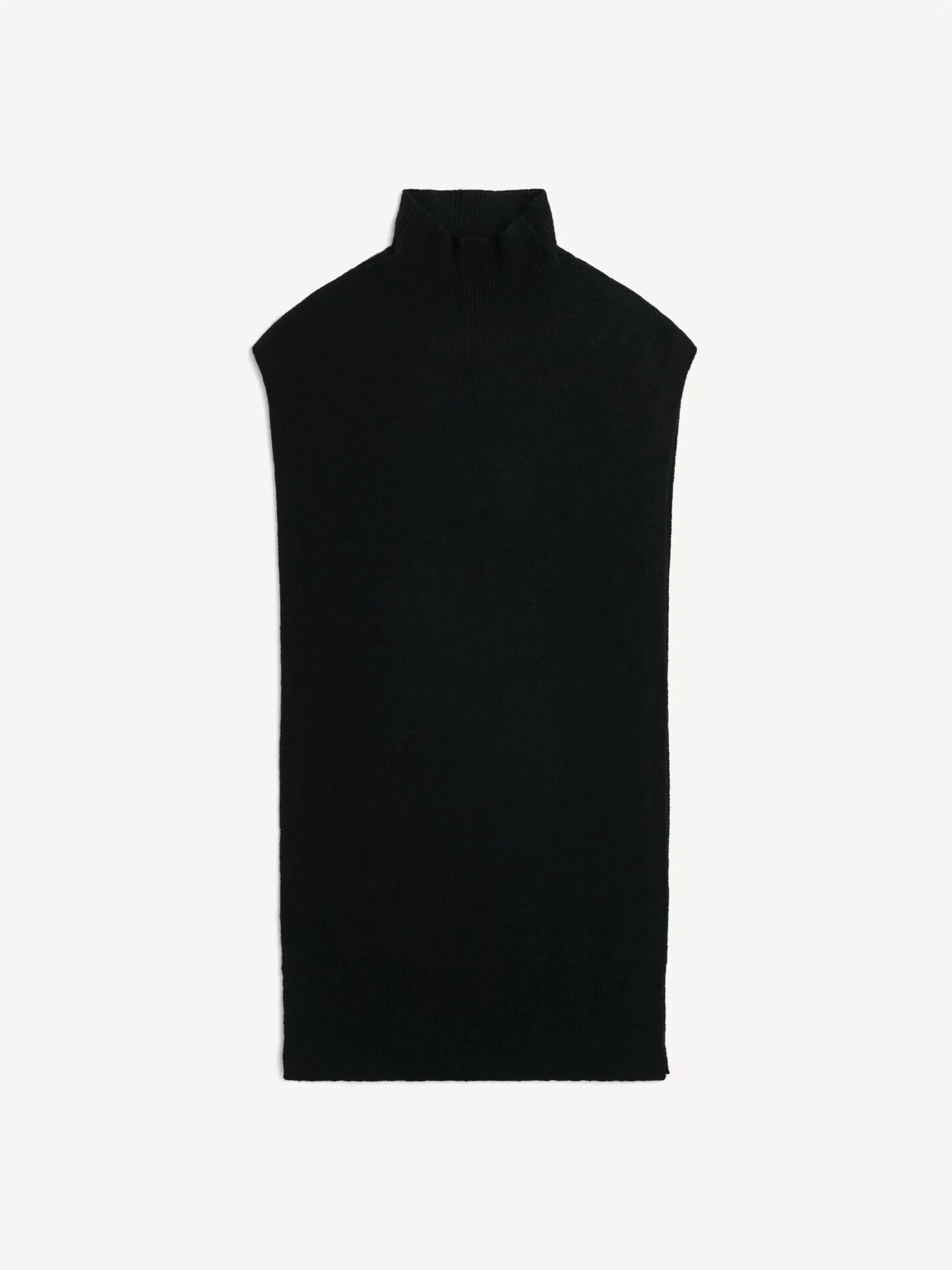 By Malene Birger Knitwear^Zania Oversized Knit Bib Black