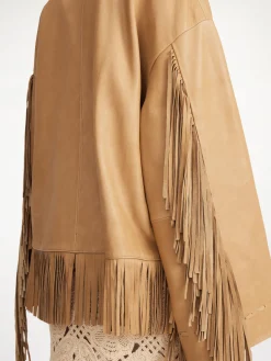 By Malene Birger Coats & Jackets^Zoena Leather Jacket Tan