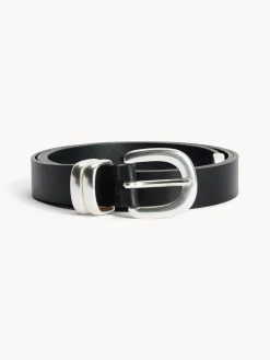 By Malene Birger Belts^Zoilo Leather Belt Black