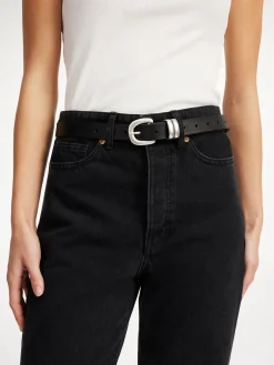 By Malene Birger Belts^Zoilo Leather Belt Black