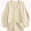 By Malene Birger Knitwear^Zoita Blouse Oyster Gray